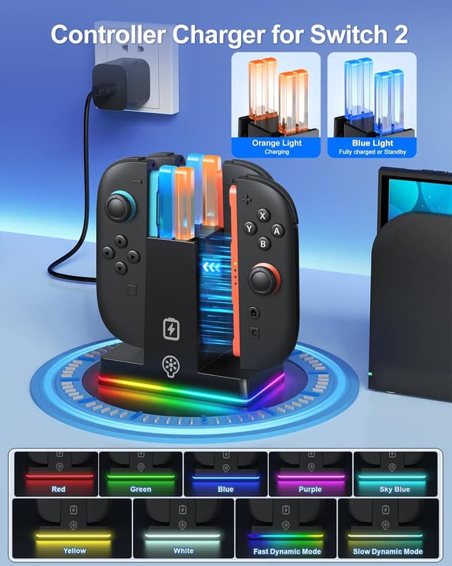 Detalle 2 de FYOUNG Switch 2 Accessories Bundle 23‑in‑1