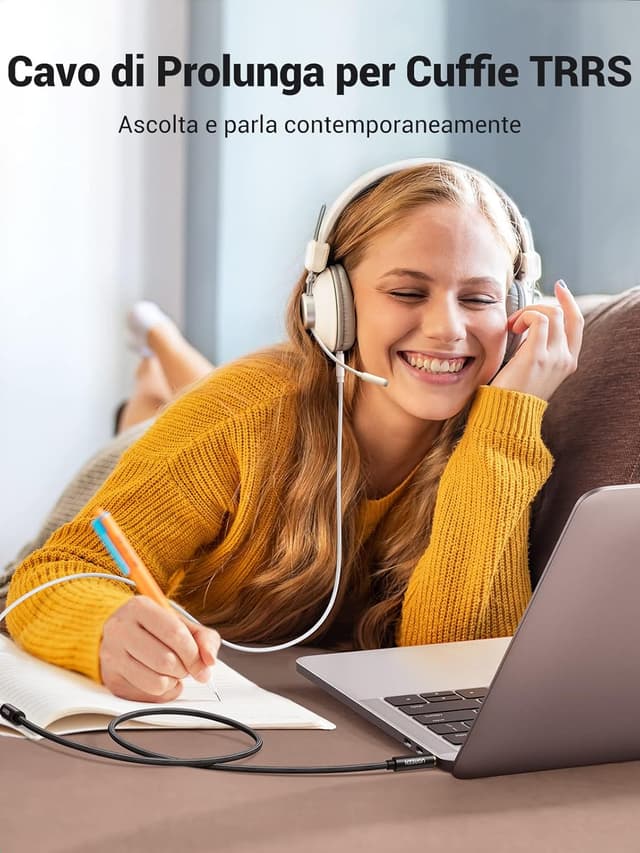 Detalle 2 de UGREEN Cavo Prolunga 3,5mm 2m