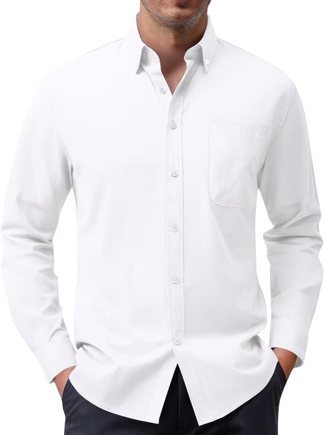 Thumbnail 6 de siliteelon Herren Hemd Oxford 100% Baumwolle