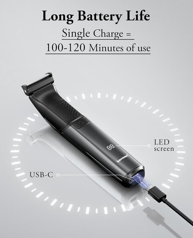 Thumbnail 5 de Manscape 2-in-1 Body and Beard Trimmer 50 uses 🪒