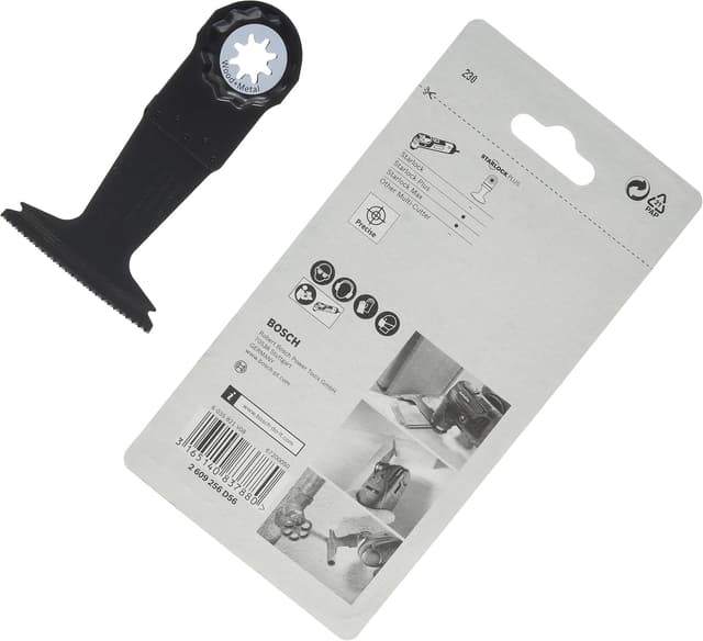 Detalle de Lame plongeante Bosch Accessories BIM PAII 65 APB Wood and Metal pour Starlock, noir