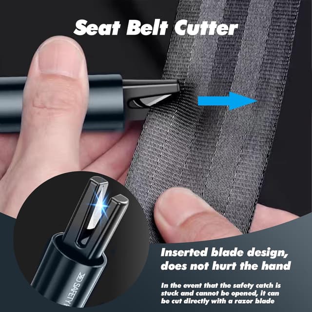 Thumbnail 3 de PUWOWYE 2 in 1 Gurtschneider Notfallhammer