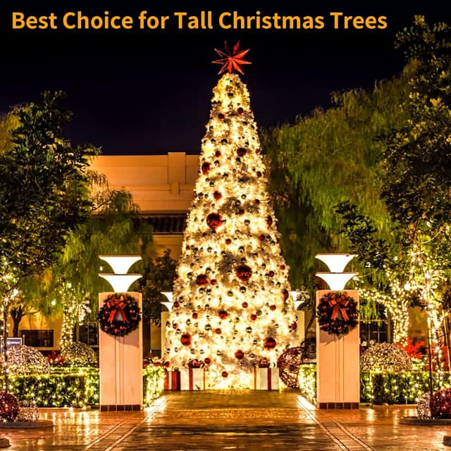 Detalle 2 de Fairy Lights Mains Powered 100m/328ft, 1000 LED Plug-in String Lights with 8 Modes (Warm White)