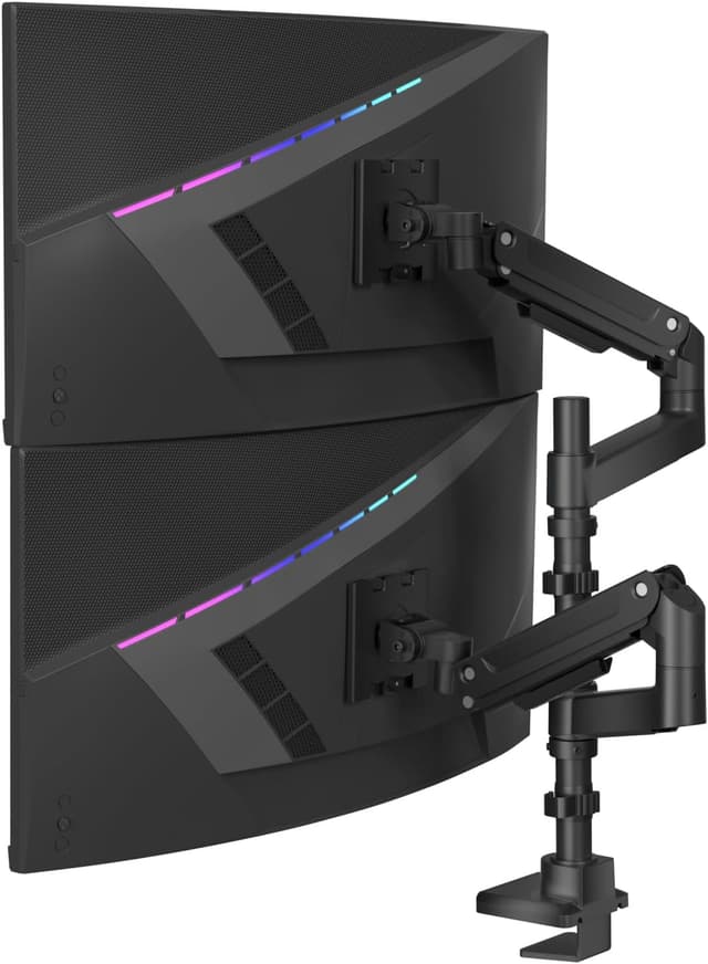 Detalle de WALI Dual Monitor Arm 49-inch