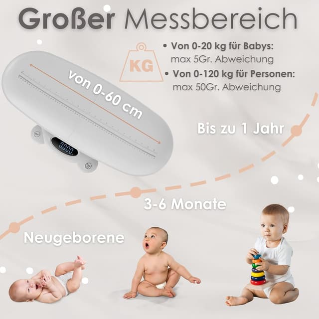 Thumbnail 2 de 3in1 Babywaage Tierwaage & Personenwaage