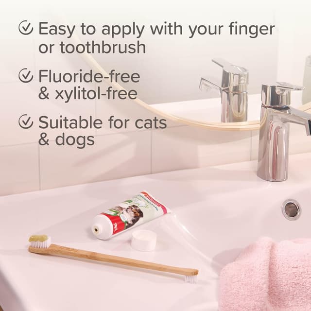 Detalle 2 de Beaphar Peppermint & Parsley Toothpaste 100g