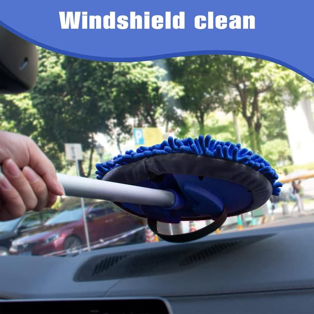 Thumbnail 5 de Car Wash Brush 160cm Microfibre Mop Heads