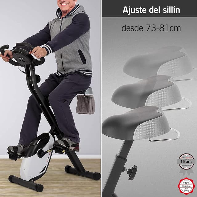 Thumbnail 6 de Ultrasport F-Bike Pro Vélo d’intérieur pliant