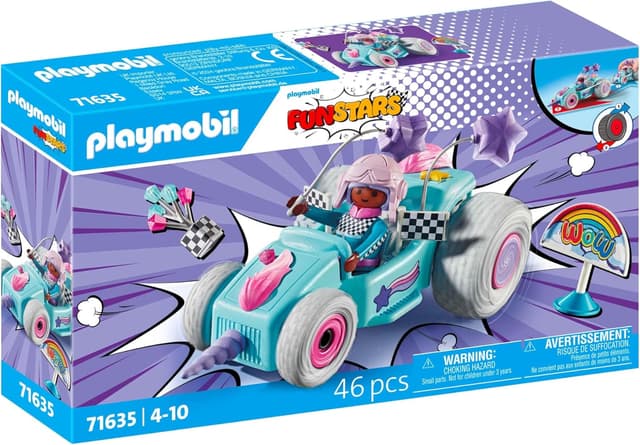 Thumbnail 2 de PLAYMOBIL Funstars 71635 Kart Racing Unicornio 🦄 Diversión Mágica