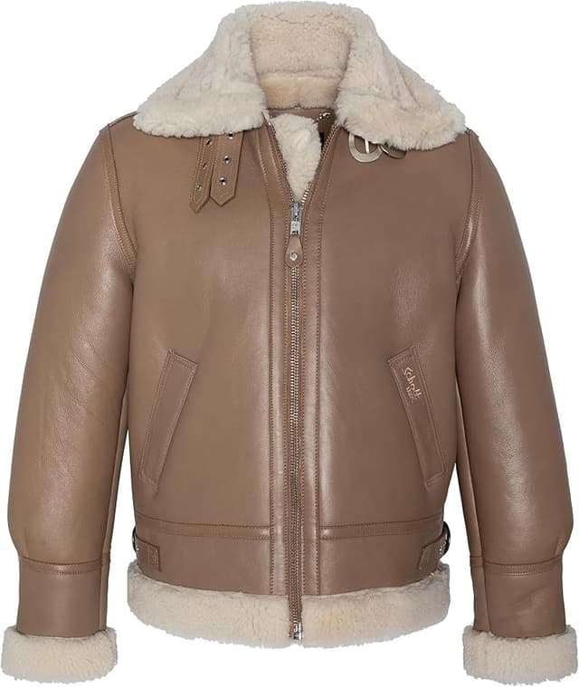 Thumbnail 2 de Schott NYC Lc1259 Chaqueta hombre L, negro/blanco