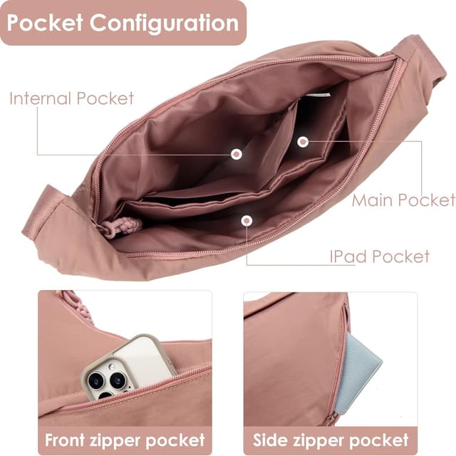 Detalle 1 de Micmores Crossbody Bag 38 x 23 cm