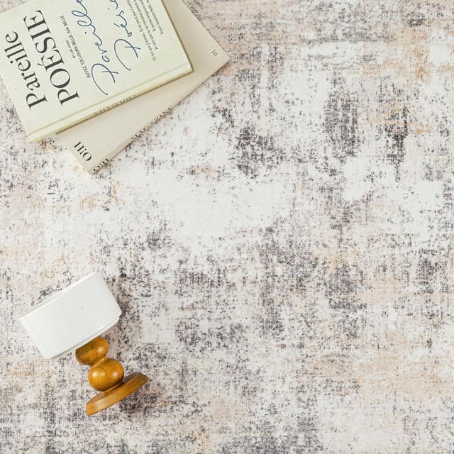 Thumbnail 1 de HUGEAR Waschbarer Teppich 240x300 Beige Grau