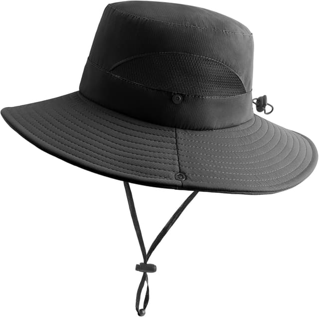 Detalle de DRESHOW Damen Sonnenhut UV Schutz Krempe