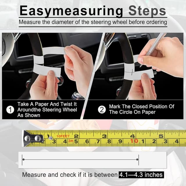 Detalle de JUSTTOP Car Steering Wheel Desk for Laptop (Black) — Steering Wheel Overhead Table Tray Console