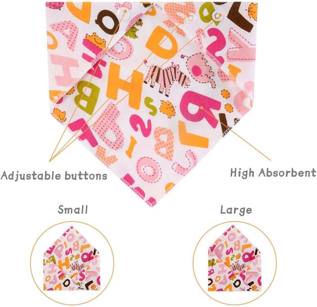 Thumbnail 2 de Vicloon Bavaglino Neonato 10 pezzi