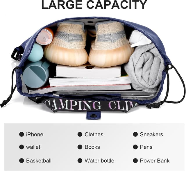 Thumbnail 5 de AiQInu Mochila cuerdas 47,5x39,5 cm