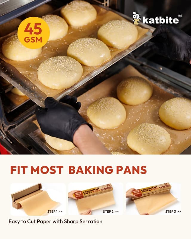 Detalle de katbite Parchment Paper Roll 38cm x 74m