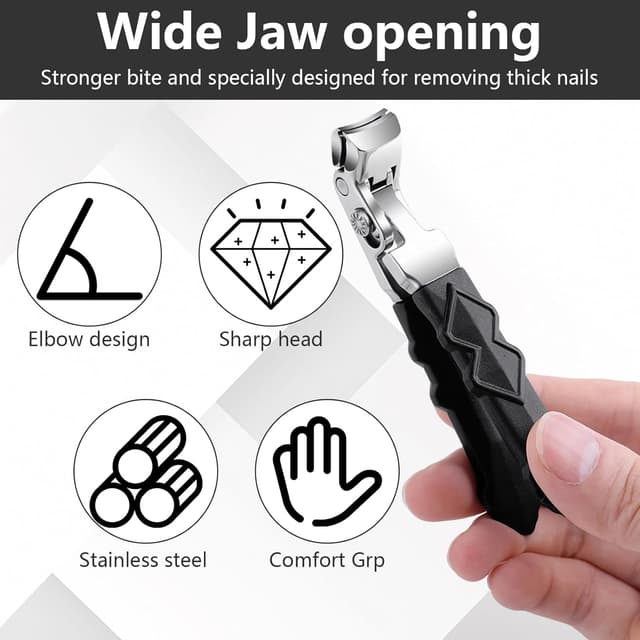 Detalle 1 de Toenail clippers for thick nails, 1 tool