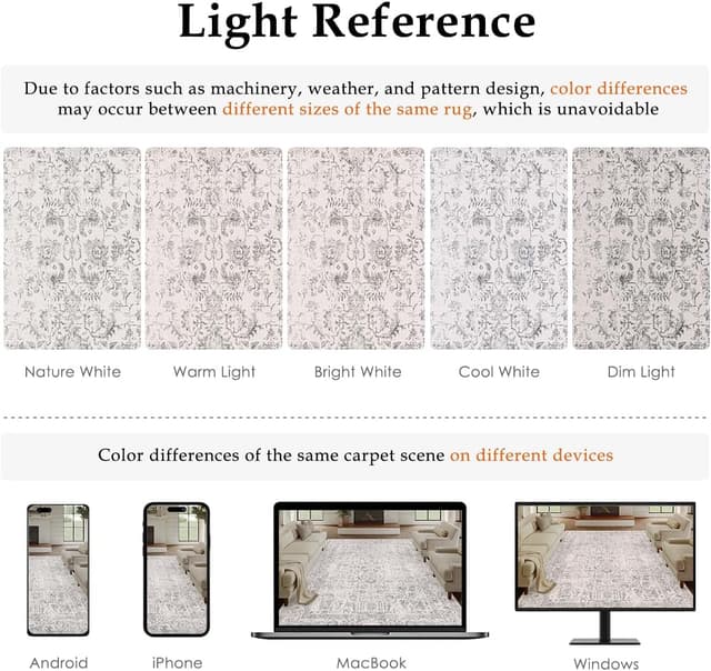 Detalle 2 de HUGEAR Vintage Grey rug 60x240cm