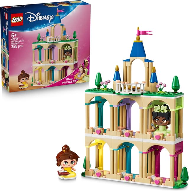 Detalle de LEGO Disney Princess Belle & Tiana Schloss