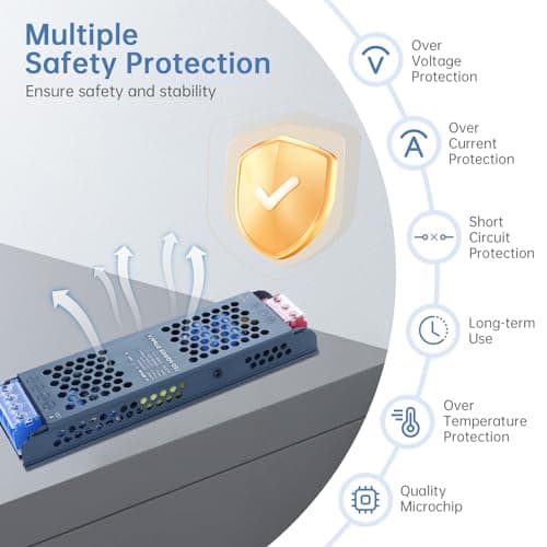 Thumbnail 1 de YOODI Transformador 220V a 12V 400W para Tiras LED 💡