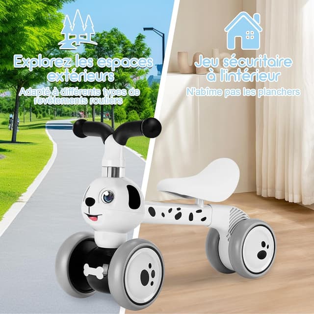 Thumbnail 6 de XIAPIA Baby Balance Bike (No Pedals) – Spot Dog toddler trike for 10–36 months