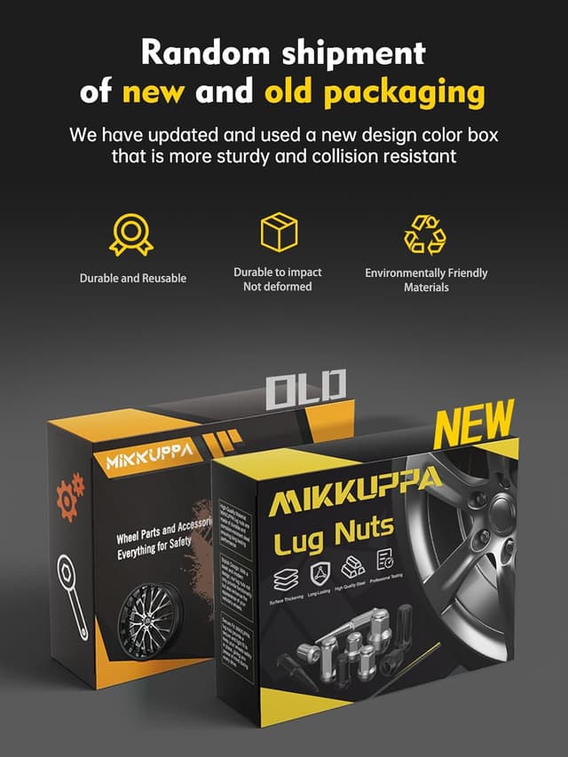 Thumbnail 6 de MIKKUPPA 24pcs Lug Nuts for Ford F-150