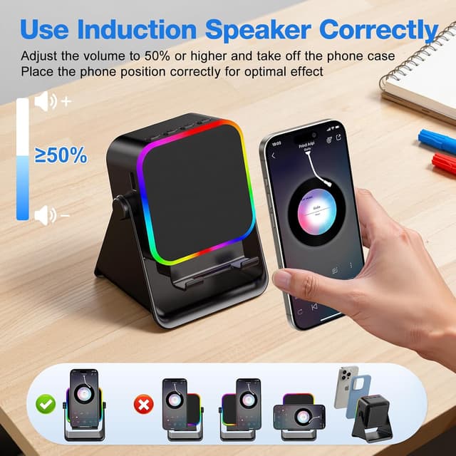 Thumbnail 5 de TARKARI Wireless Induction Speaker 5-in-1