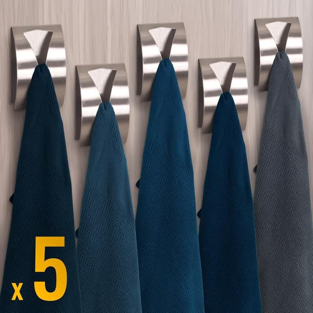 Thumbnail 1 de RICOO MH017-5 Ganchos Adhesivos Modernos para Pared