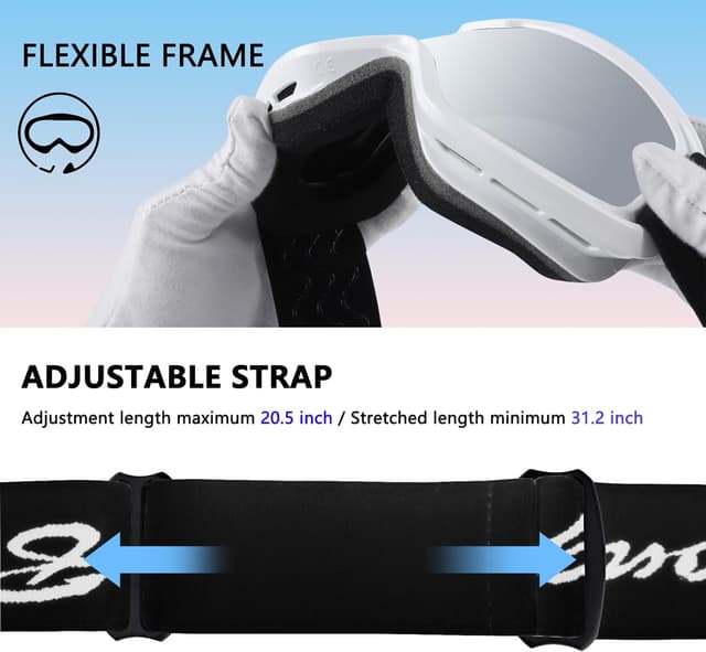 Thumbnail 5 de BangLong Skibrille mit UV-Schutz