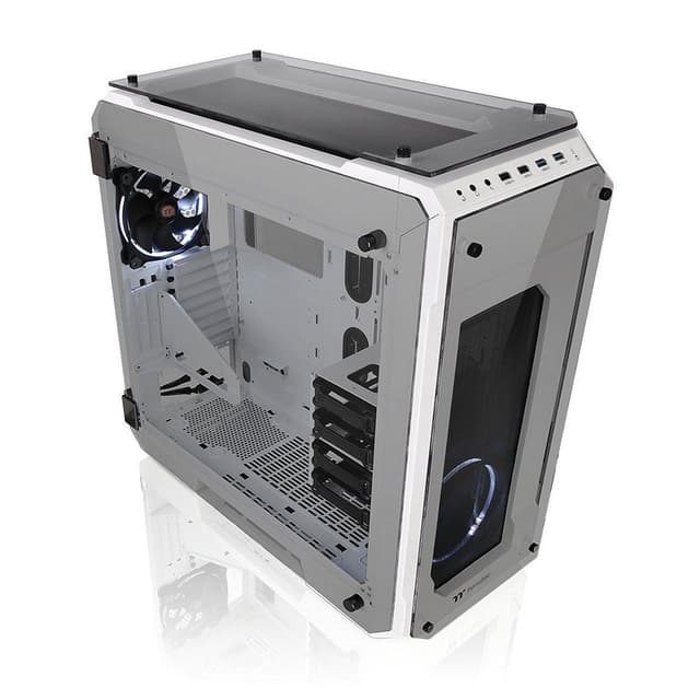 Detalle 2 de Thermaltake View 71 Cristal templado Blanco