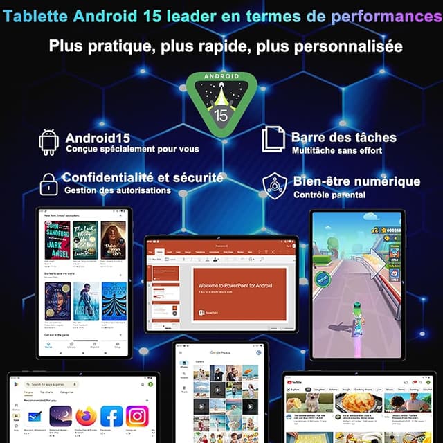 Thumbnail 2 de Biegedy 2026 Tablette 11 pouces Android 15 ⚙