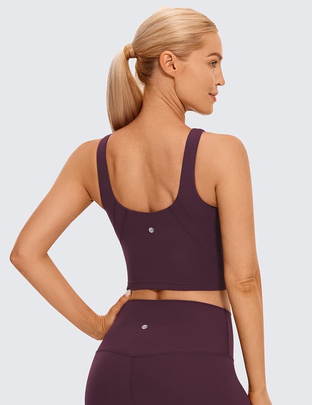 Detalle 2 de CRZ YOGA Butterlux: reggiseno sport con collo alto e schiena a U