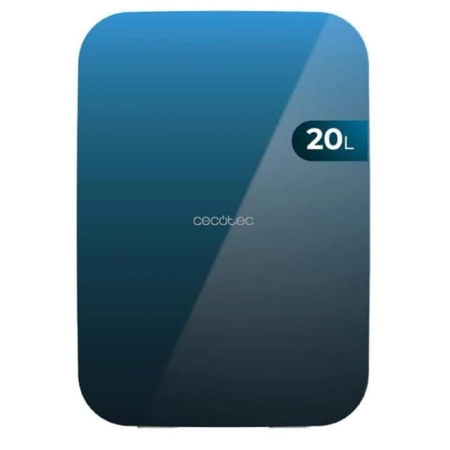 Detalle de Cecotec Bolero MiniCooling 20L Bahamas Pat 1 mini frigorífico vintage azul con 12V/220V