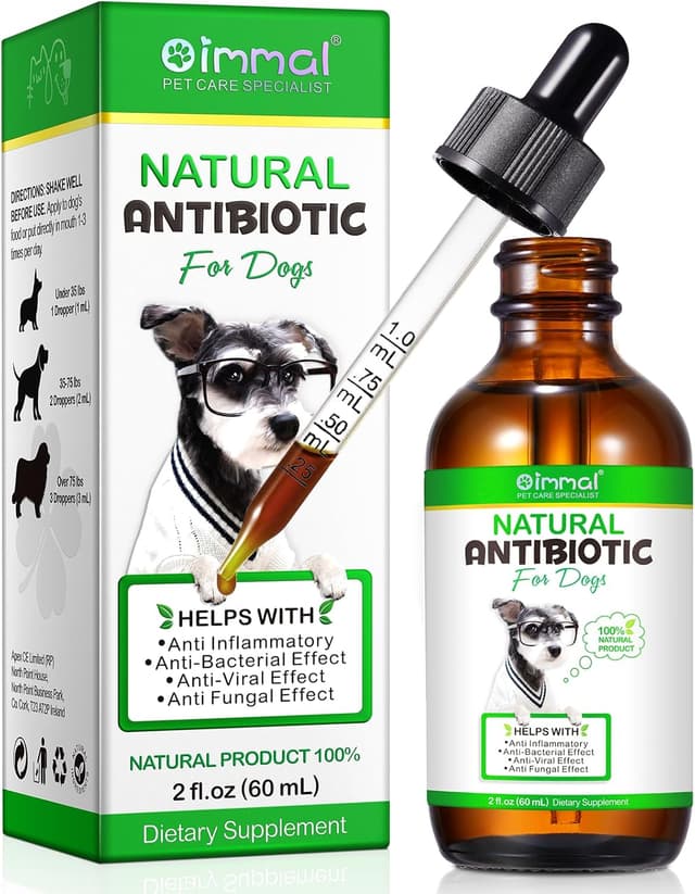 Detalle de Antibiotici naturali per cani 60ml