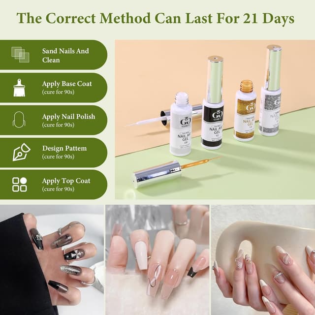 Detalle 2 de GOICC Vernis semi permanent pailleté 8 ml