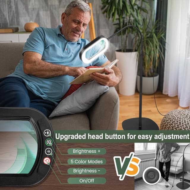 Thumbnail 2 de Veemagni 10X Rectangular Magnifier with Light