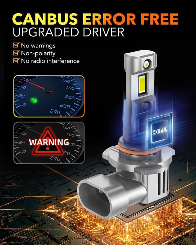 Thumbnail 4 de OXILAM 9005/HB3 LED Bulbs 40000LM