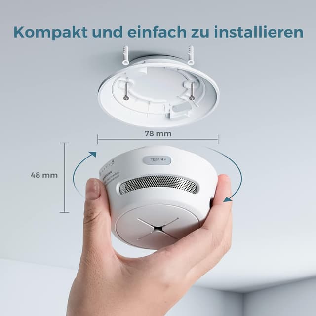 Detalle de AEGISLINK AEGISLINK S500 Rauchmelder Set 3