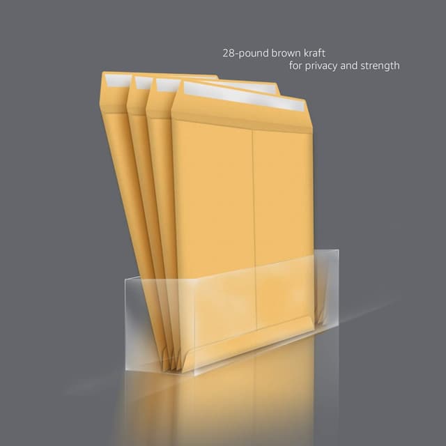 Detalle 2 de Amazon Basics 6 x 9 Catalog Mailers, 100 pack ✉