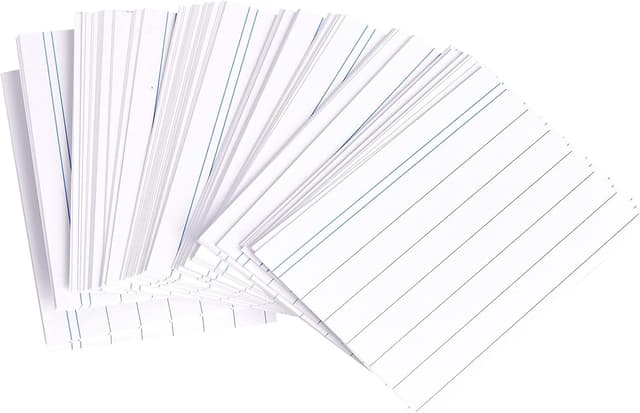 Thumbnail 4 de Amazon Basics Schede a righe A8 7,4×5,2 cm 1000 cartoline 📝