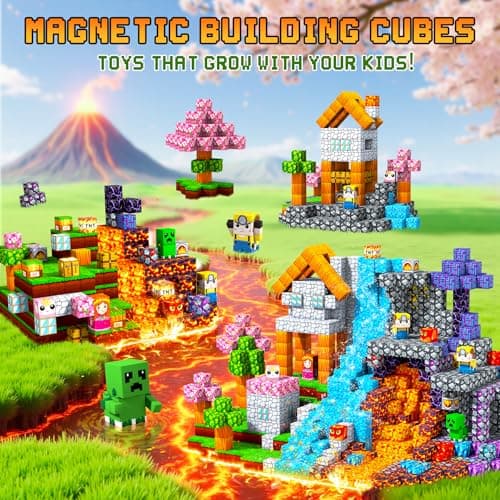 Detalle 2 de LUVTOY Bloques Magnéticos de Construcción para Niños (150 piezas) - Set creativo STEM tipo Montessori