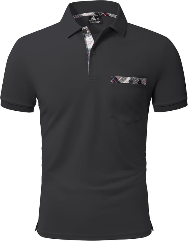 Thumbnail 6 de geeksport Polo uomo manica corta slim fit con tasca