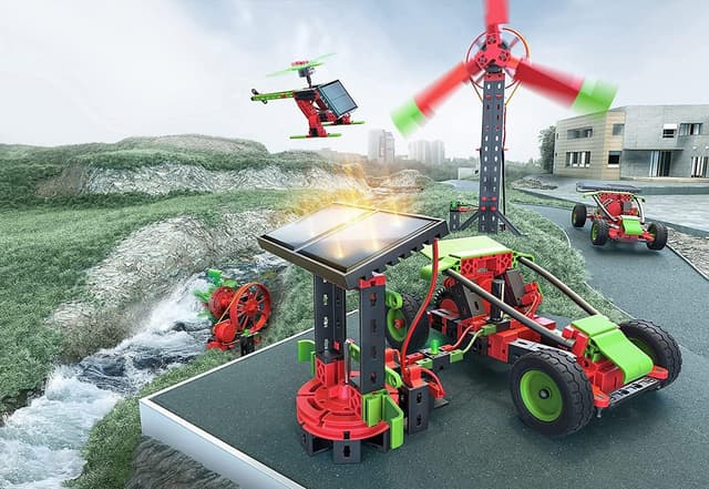 Thumbnail 6 de fischertechnik PROFI Green Energy 14 Modelle