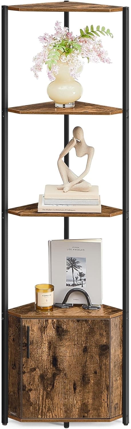 Detalle de VASAGLE LBC580K01 mensola angolare da 5 ripiani