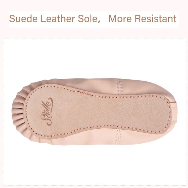 Detalle de Ballet slippers for kids PU close-fit