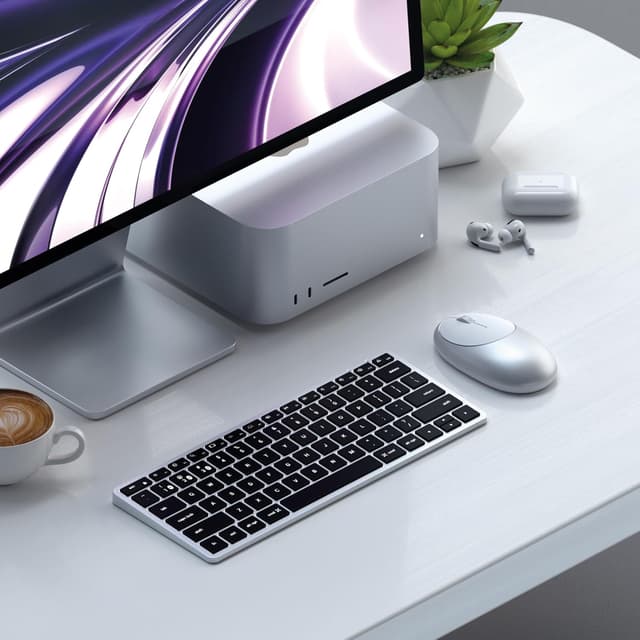 Thumbnail 6 de Satechi Clavier sans fil X1 Bluetooth QWERTY US (aluminium) pour Mac, Windows et Android