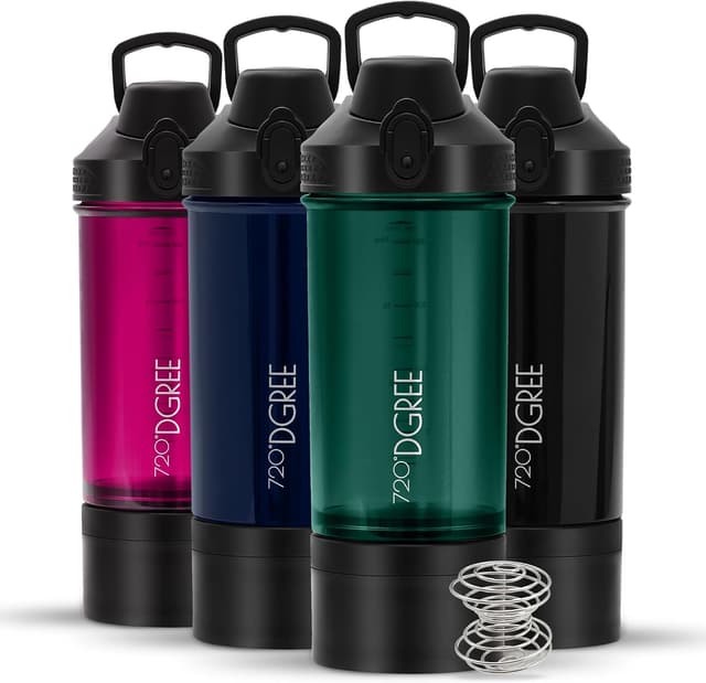 Detalle de 720°DGREE uberShaker Protein Shaker 550ml 🏋