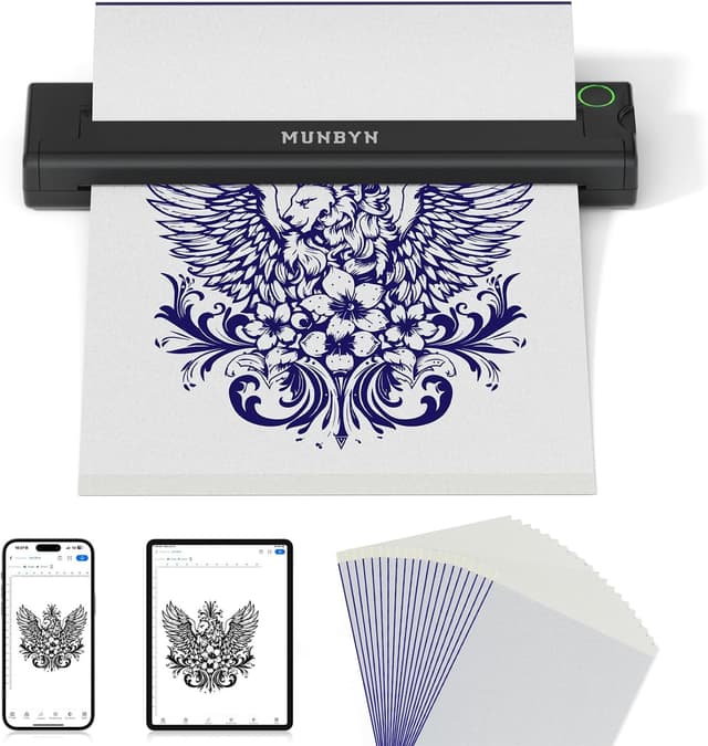 Imagen de MUNBYN ITP05 stampante termica 2600 mAh 🖨 en OfertitasTOP