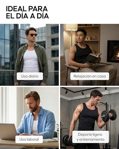 Detalle 2 de DANISH ENDURANCE calzoncillos hombre tipo boxer de bambú (6 pack) negro XXL